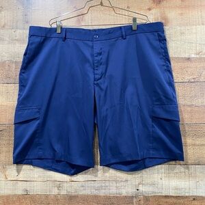 Nike Golf Dri Fit Navy Blue Bermuda Shorts Size 42